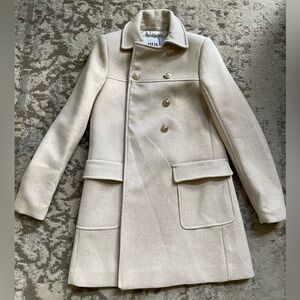 NWT Zara Wool Pea Coat size XXS